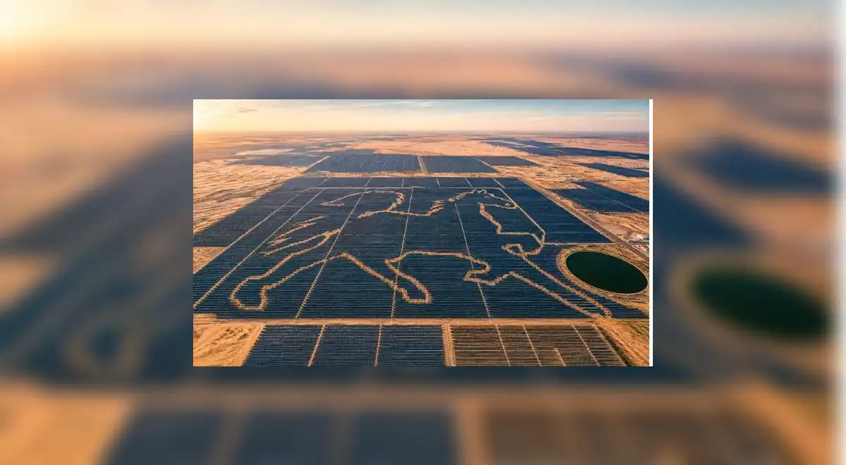 Este proyecto chino no solo aborda la energía para Beijing, sino que también lucha contra la desertificación.