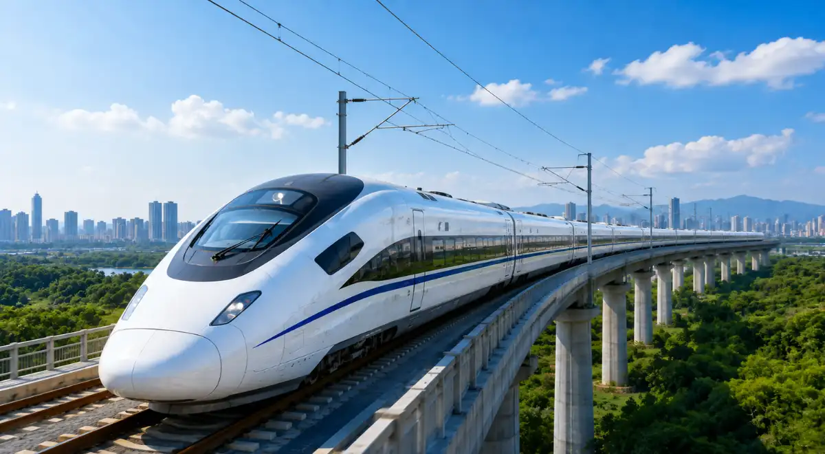 Trenes y tecnología para el futuro del desarrollo en china. Fuente: Difusión