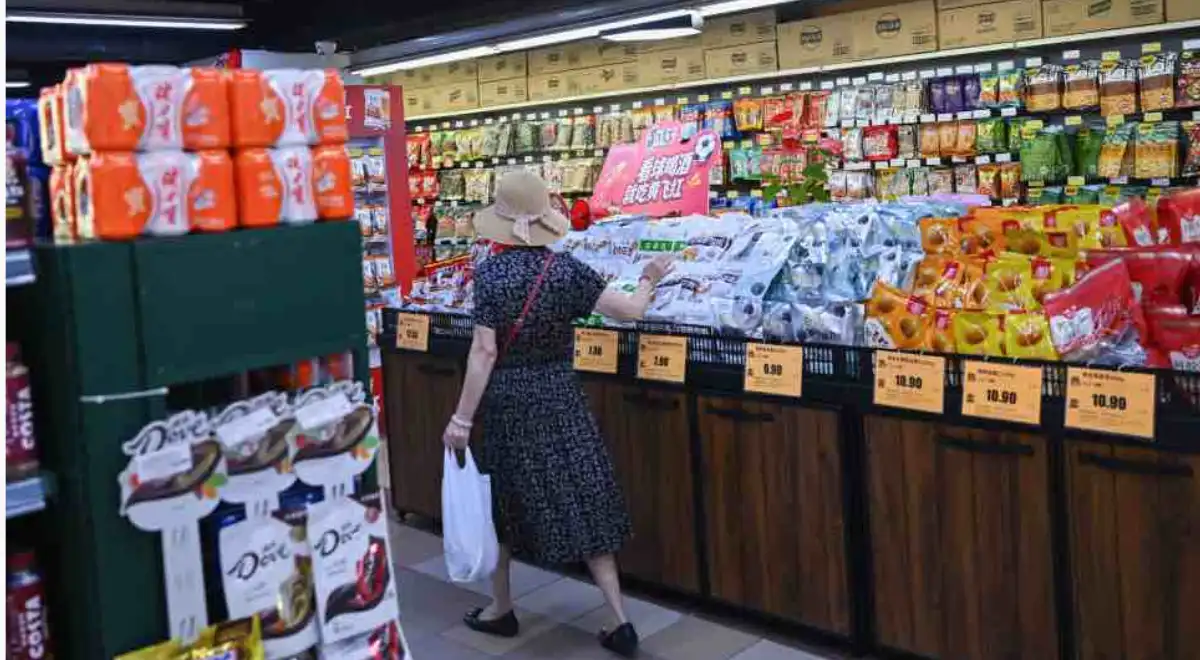 El consumo en China moderó su crecimiento durante julio de 2026. Fuente: DIfusión