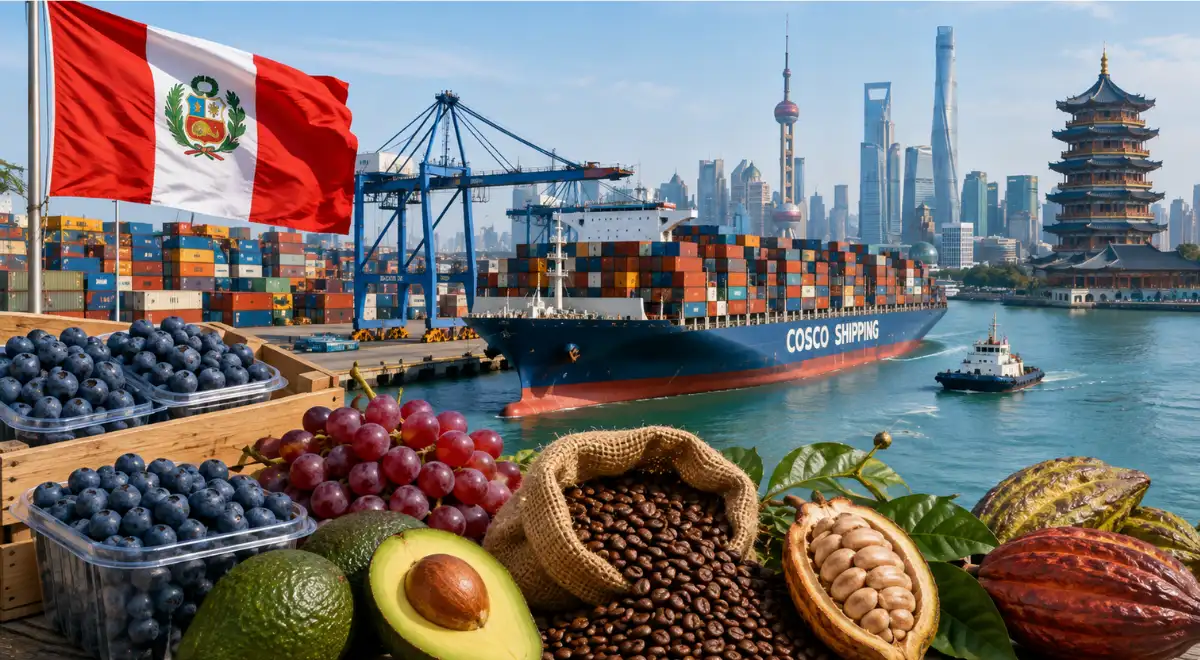 El Puerto de Chancay puede fortalecer la conexión logística del Perú con China y otros mercados asiáticos.