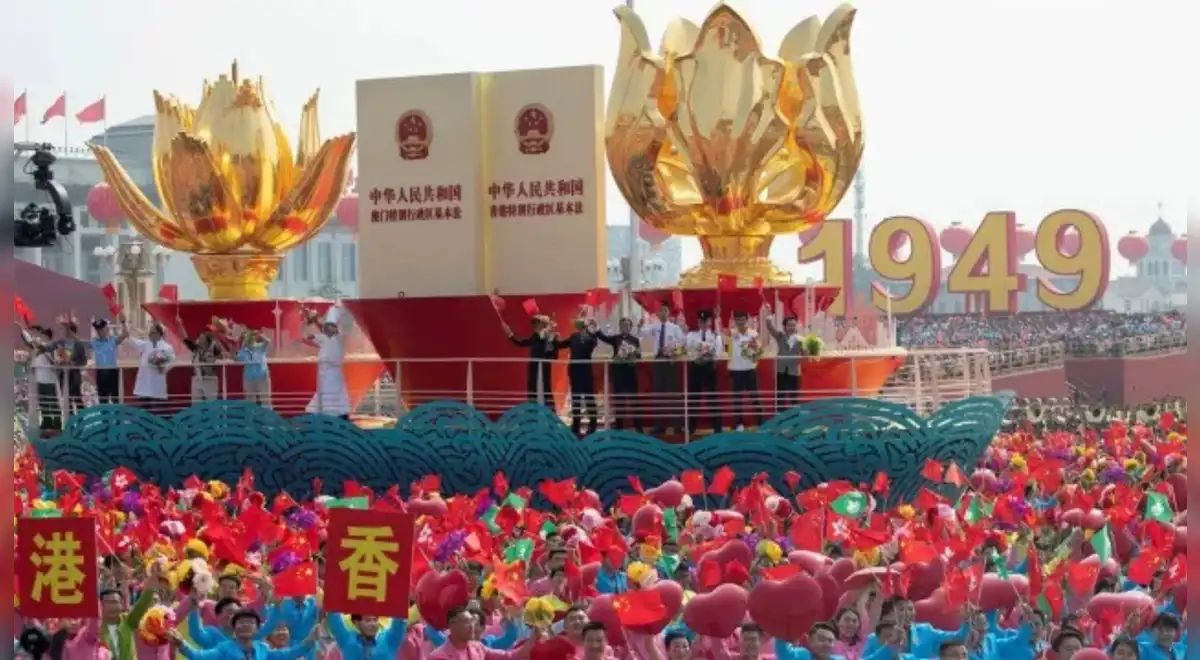 Celebración del aniversario de la República Popular China