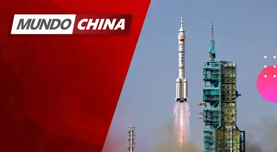 CHINA envía nave espacial tripulada con 6 taikonautas al espacio