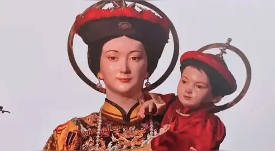 El cuadro de la emperatriz de China, una imagen que une dos culturas
