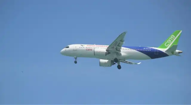 Avión chino COMAC transporta a más de 8,4 millones de pasajeros